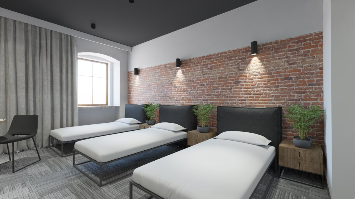 Wspólna przestrzeń hotelowa